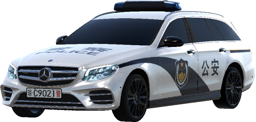 Chinese police car livery v2.0