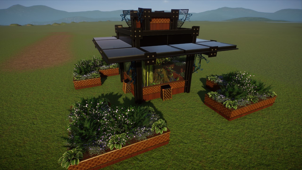 Obsidian Garden Exhibit