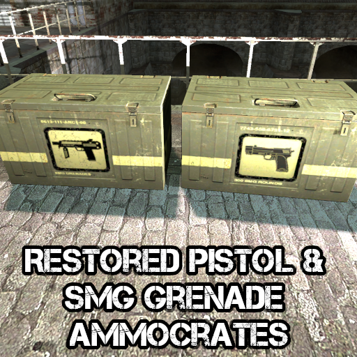 Restored Pistol & SMG Grenade Ammocrates