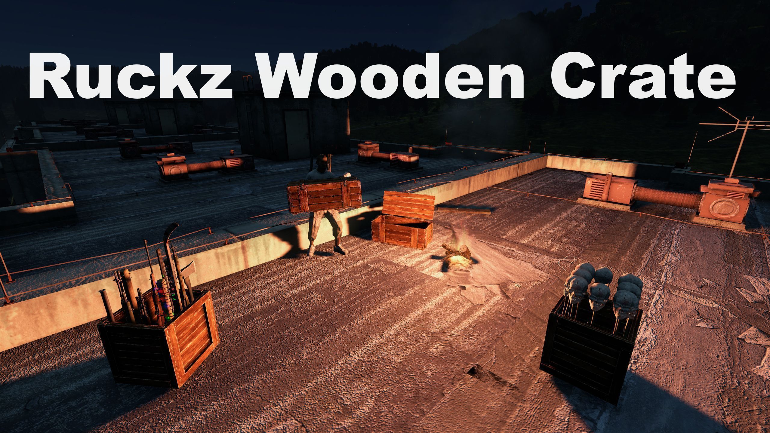 Ruckz Wooden Crate