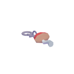 mushroom keychain