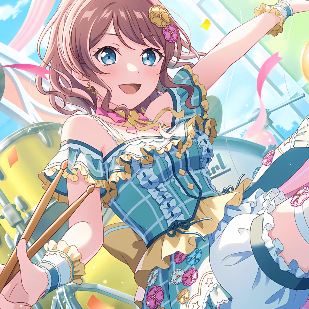 Steam Workshop::Bang Dream Poppin'Party 山吹沙绫Saya 2524_2card