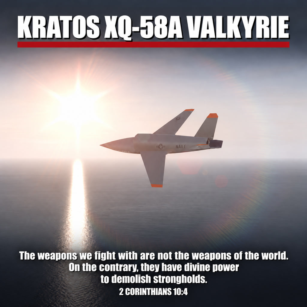 Kratos XQ-58A Valkyrie | US Navy Night Herons preview