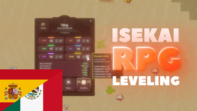 ISEKAI RPG LEVELING AL ESPAÑOL mod preview for RimWorld