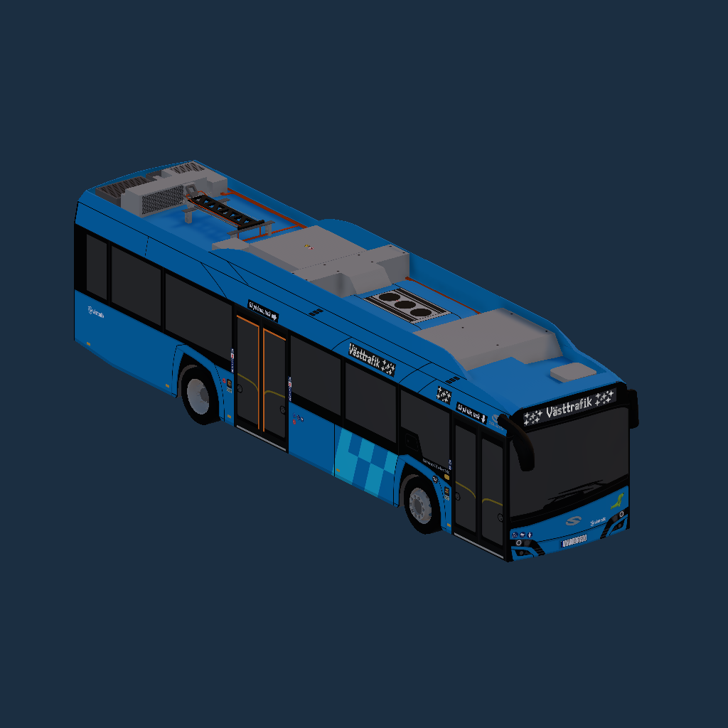 Västtrafik - Solaris Urbino 12 IV Electric [2D]