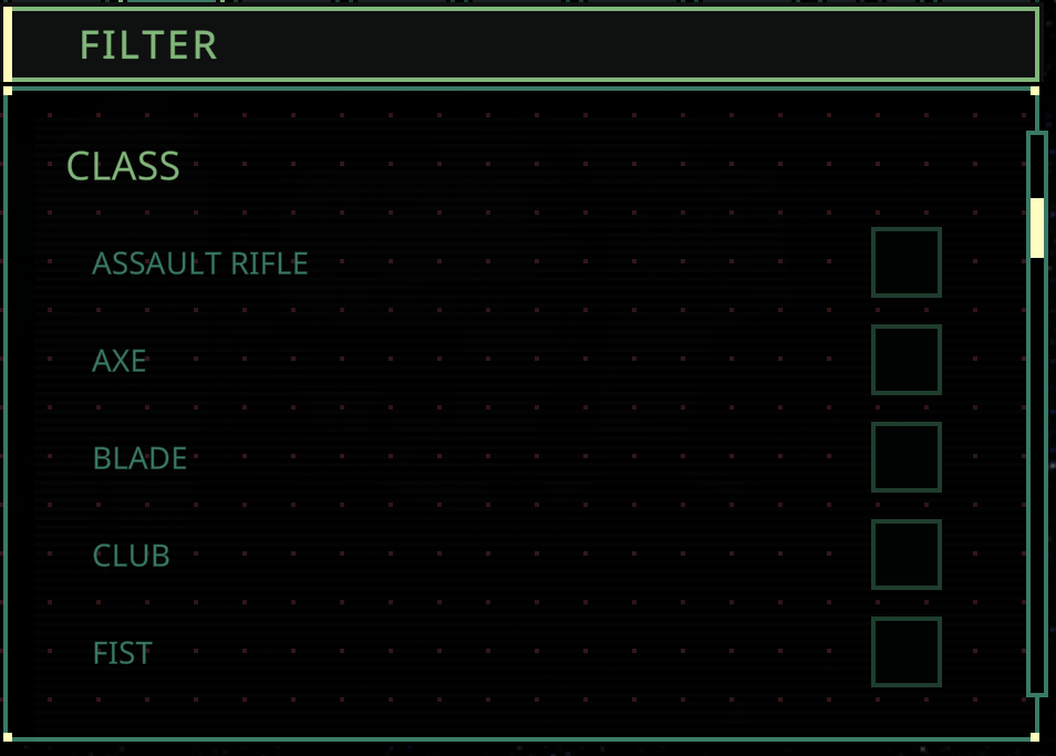 Equipment Filter