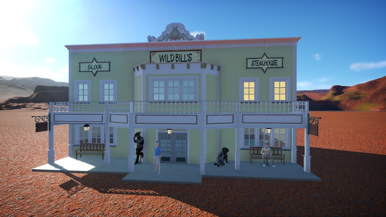 Saloon Western.