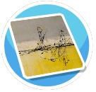 Yellow Gray Rug
