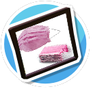 Pink Face Masks