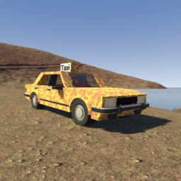 Taxi Simulator 2 Taxi (Rusty)