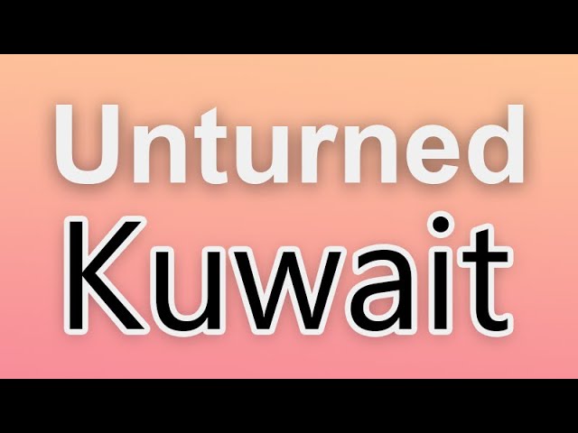 Kuwait Spanish Español – Unturned Mod