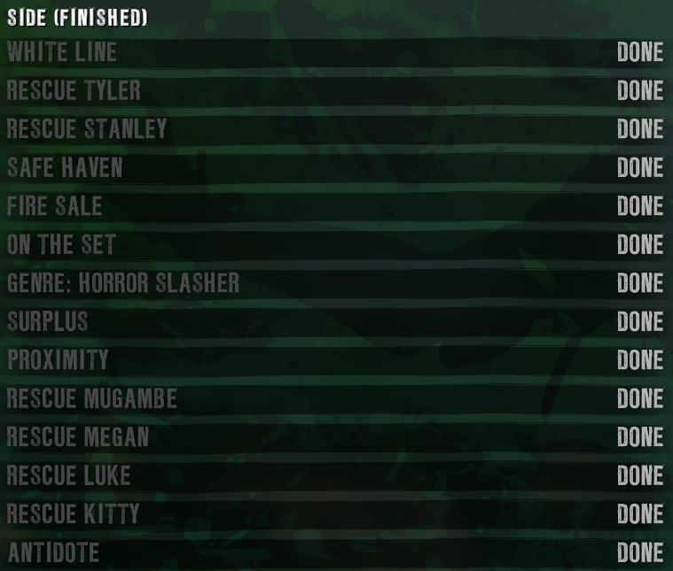 Steam Community :: Guide :: List of all missions