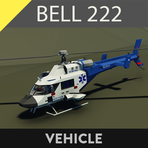 Bell 222 Rescue Helicopter