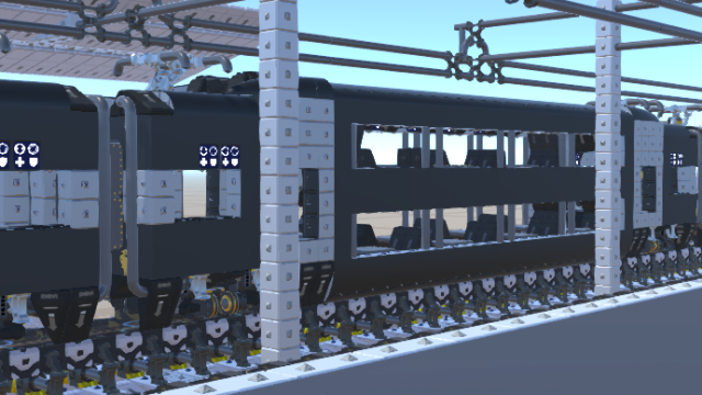A1系特急車【鉄道車両：特急列車(2階建て中間)】SQ重工