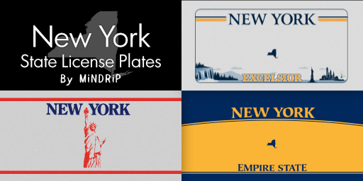 New York License Plates