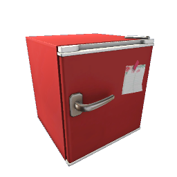 Mini Fridge- Red