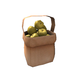 Bag of Green Apples