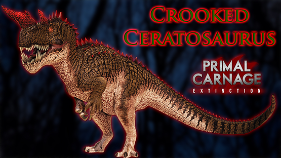 Crooked Ceratosaurus [Skin+Mutation][Halloween 2021]