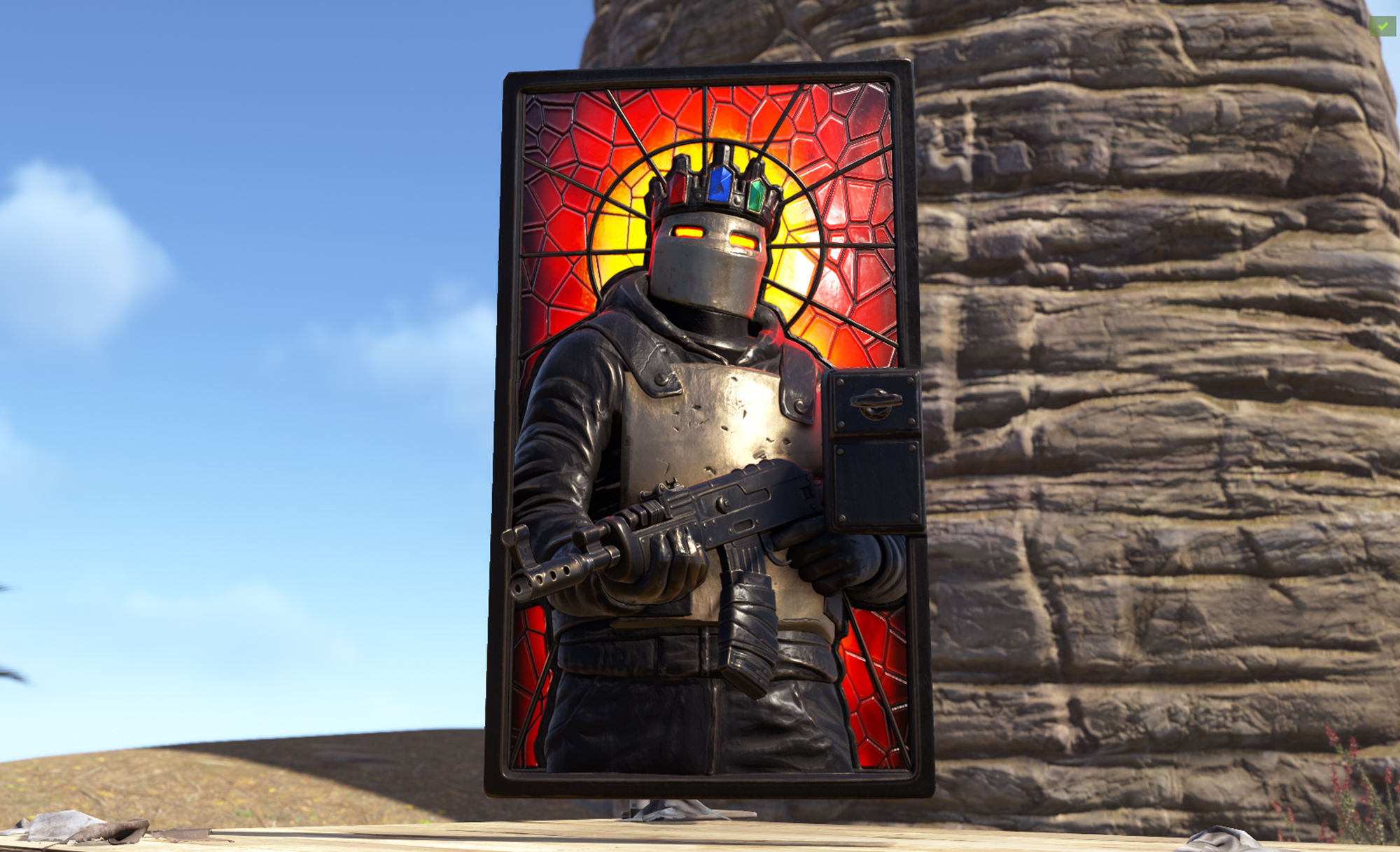 Endgame Metal Door