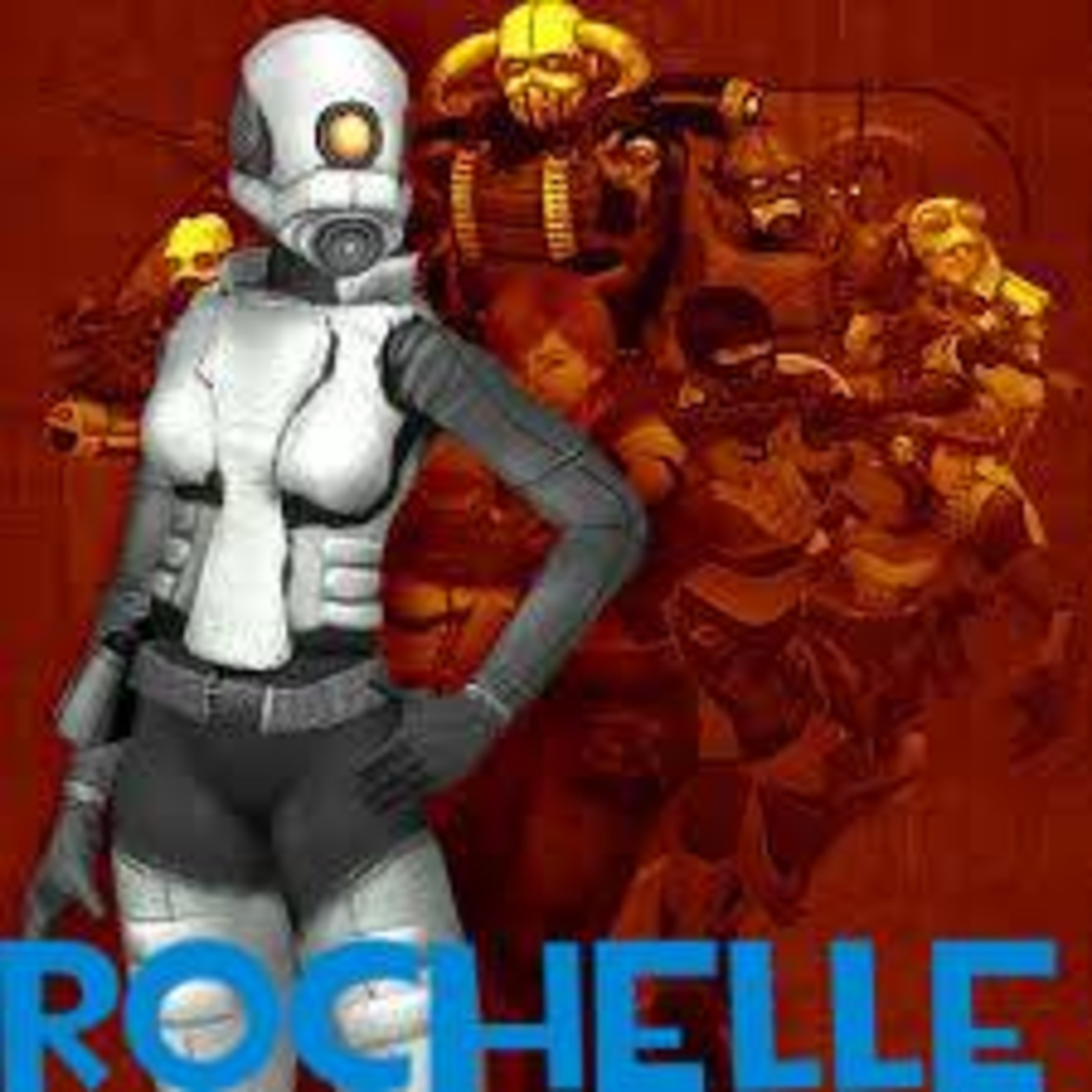 combine sniper female (half life survivor) over rochelle
