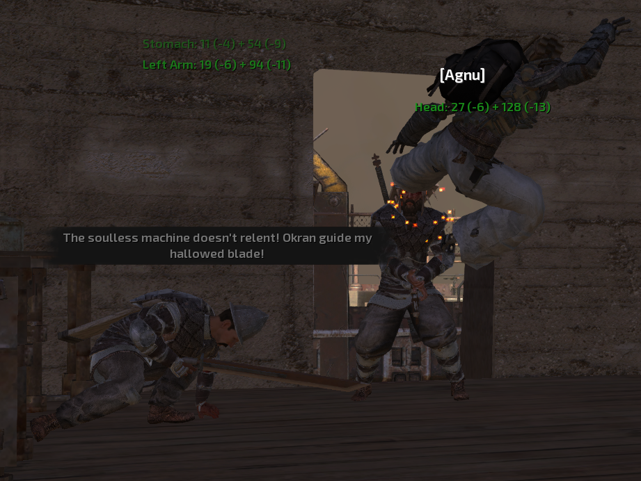 We're losing to one guy - Reactive Combat Dialogue