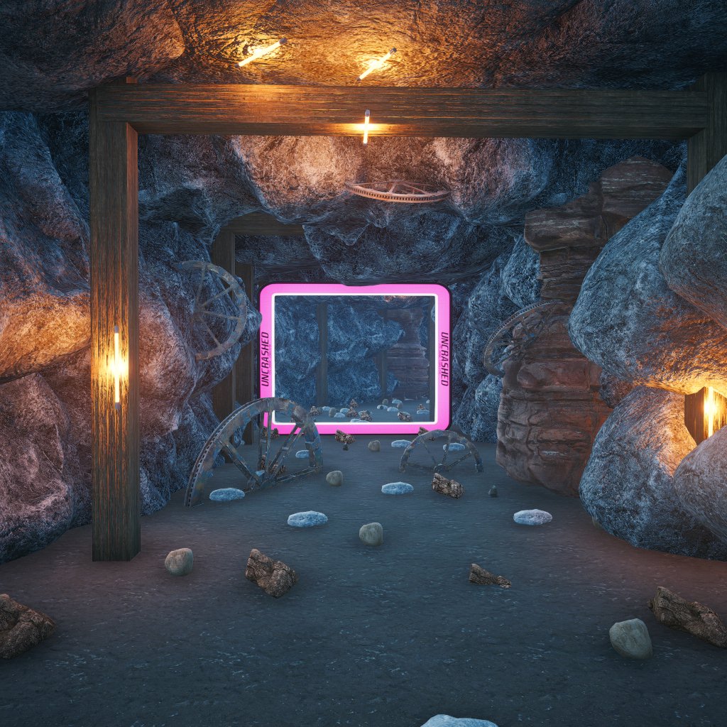 the mine