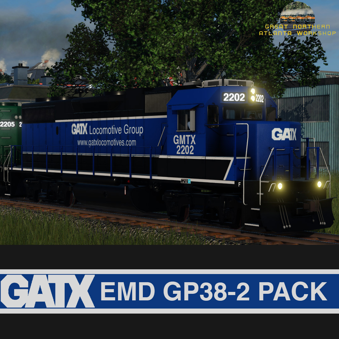 GMTX EMD GP38-2 Skin Pack