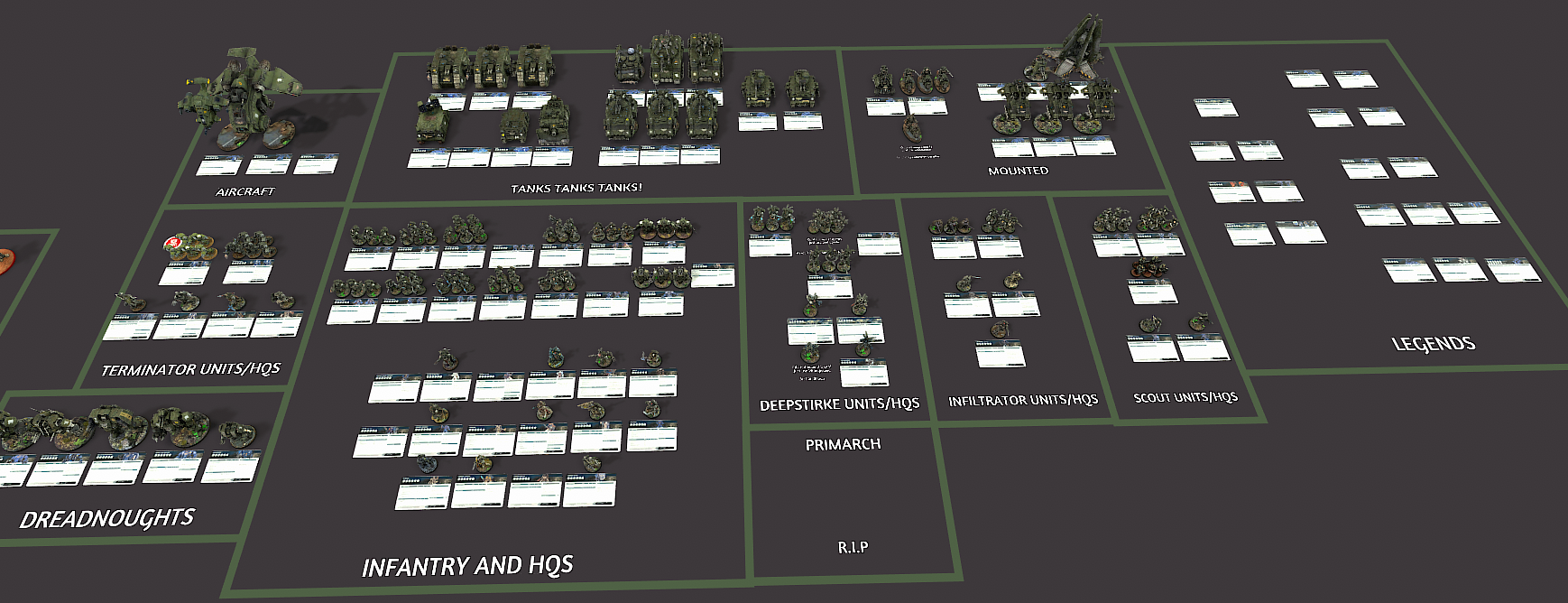 The Raptors ALMOST every unit and Datasheet 10E