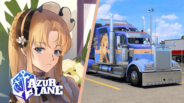 Kenworth W900 HMS Vanguard (Half-Hearted Masquerade) - Azur Lane [Combo Skin]
