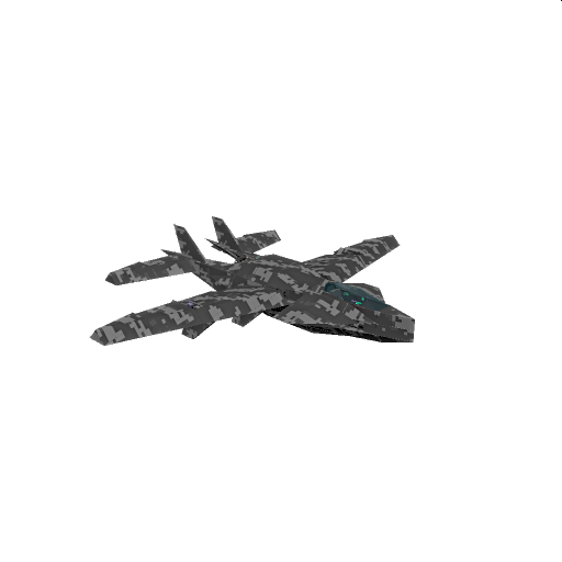 Axiom Death Raven Fighter Jet (F-XVII Type C)