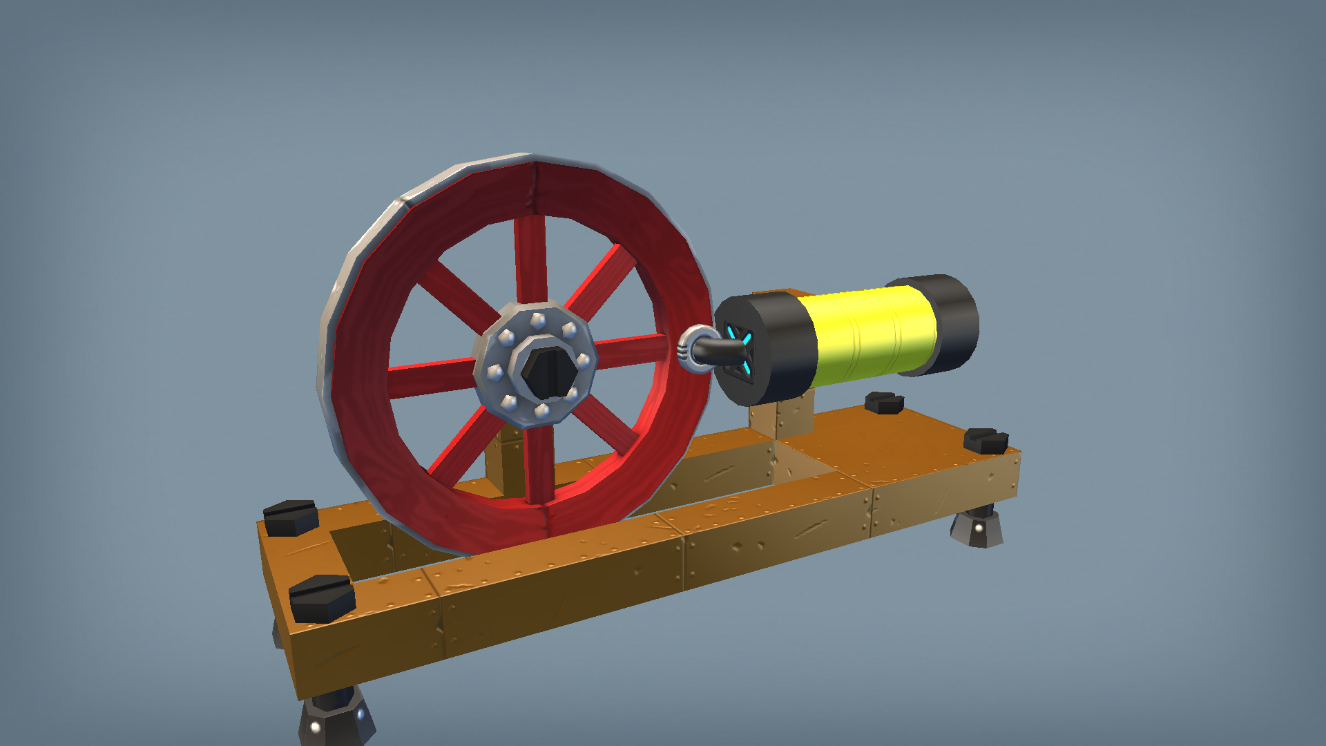 Steam oscillating Engine