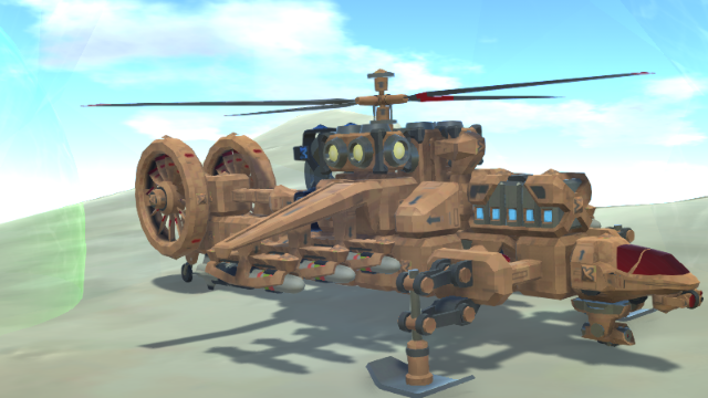 AHT-74 Attack Helicopter