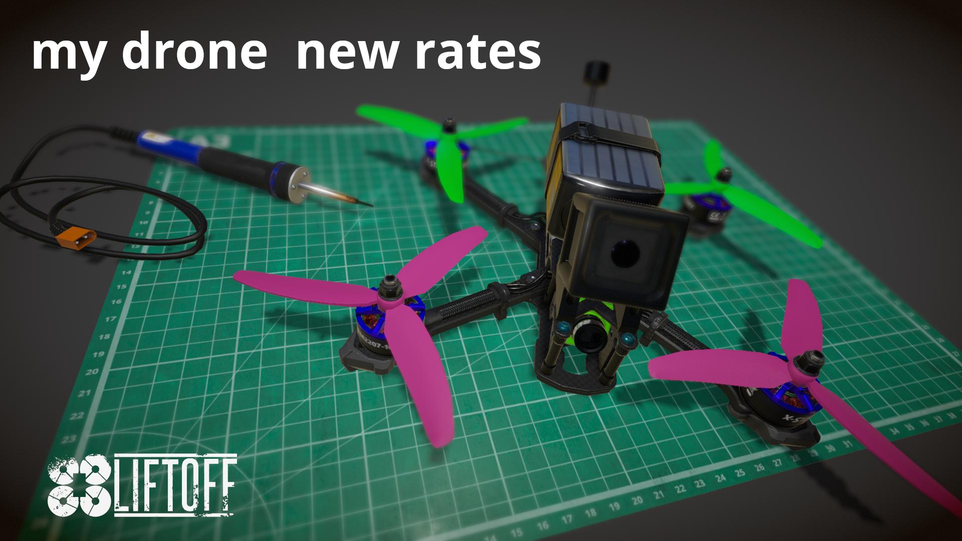 my drone  new rates