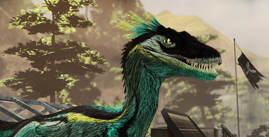 Holographic Novaraptor