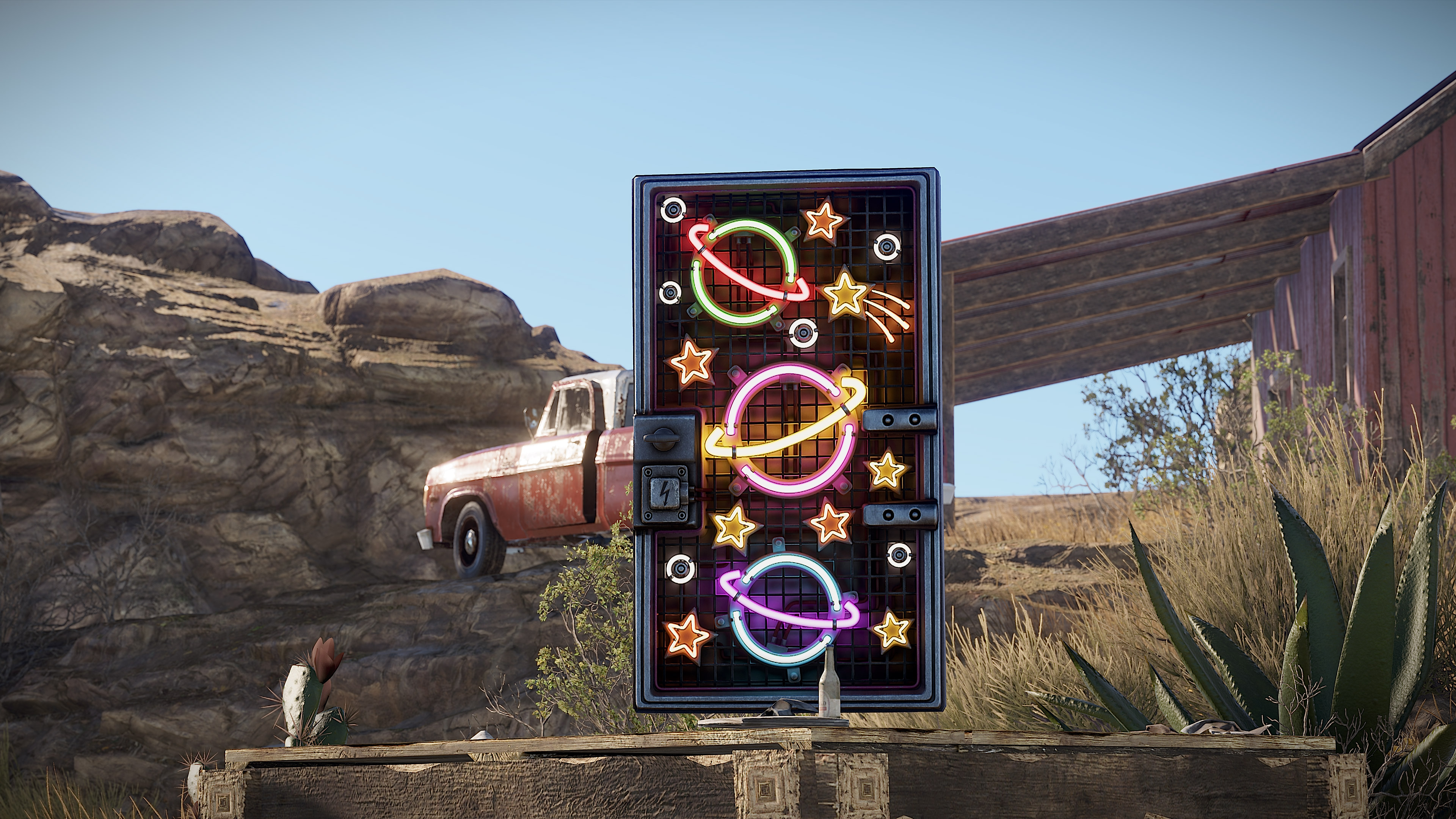 Outer Planets Metal Door
