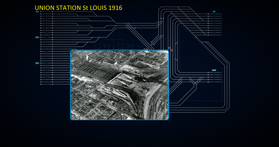 UNION STATION ST LOUIS 1916