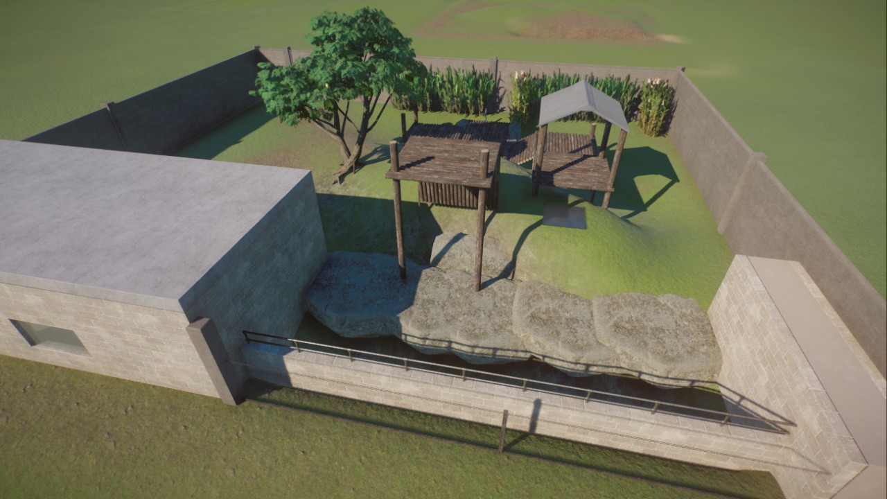 Starter Cheetah Habitat by PlasticSwans