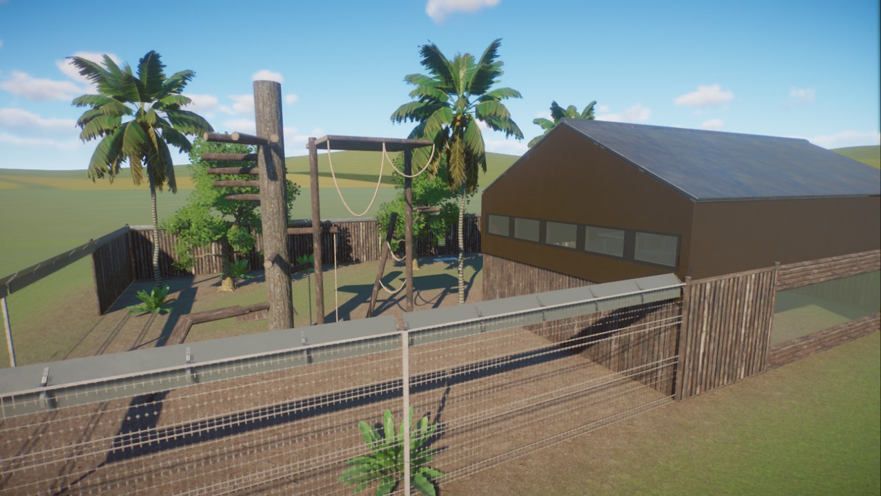 Starter Western Lowland Gorilla Habitat by PlasticSwans