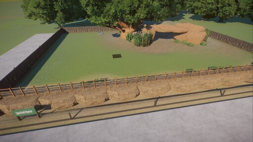 HYENA STATION  Spotted Hyena Habitat 🦴 | Planet Zoo Speed Build (Die Aarde