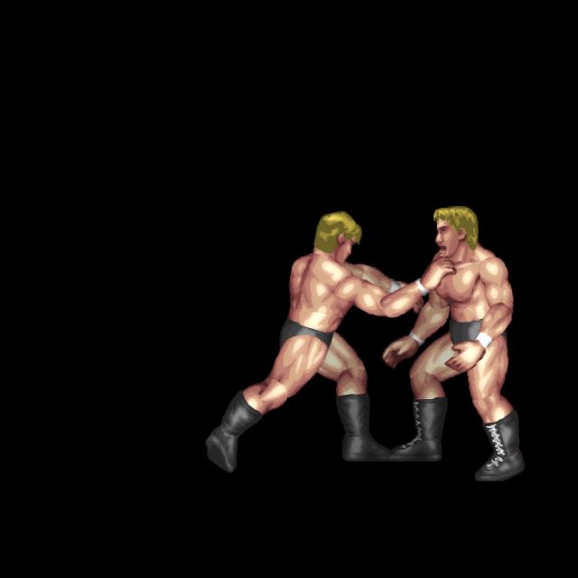 胸張り手(組小)/Chest Slap(FGrapple(S))