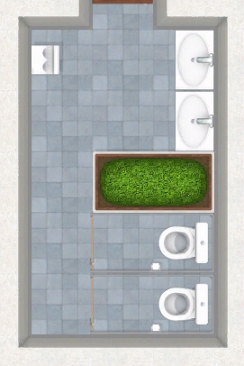 Small Bathroom - Women