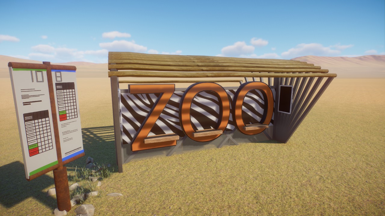 Generic Zoo Bus Stop - By Toves
