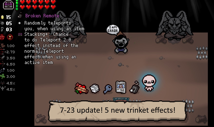 the binding of isaac fragmented card The Binding of Isaac Tarot Card Deck main image 1