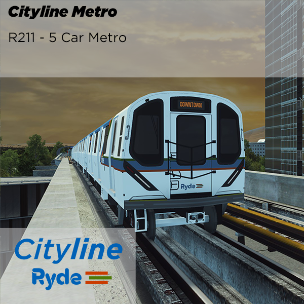 Ryde: Cityline - R211 Metro - 5 Car