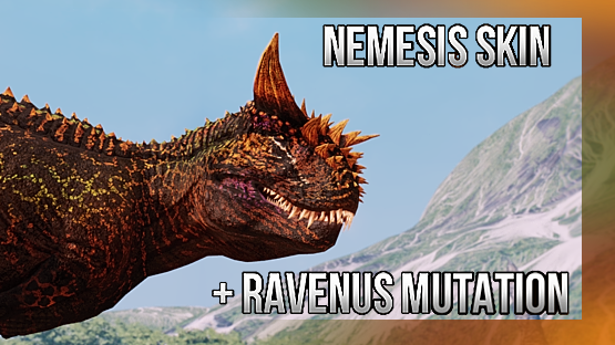 Nemesis Carnotaurus + RAVENOUS Mutation [Halloween 2021]