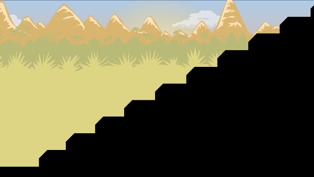 slope surfing in the oasis