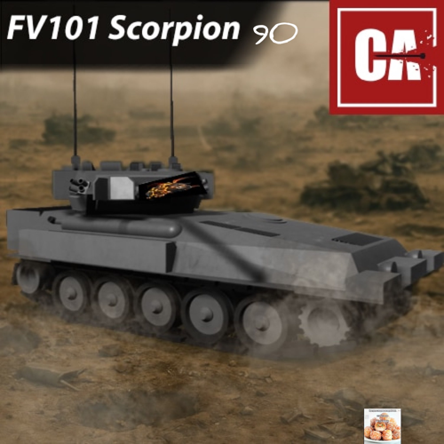 FV101 Scorpion low 90 brick 1/1 (CA) preview