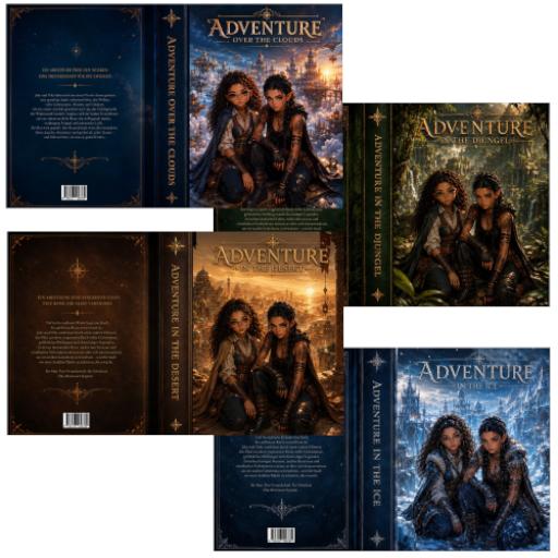 4 Adventure Books