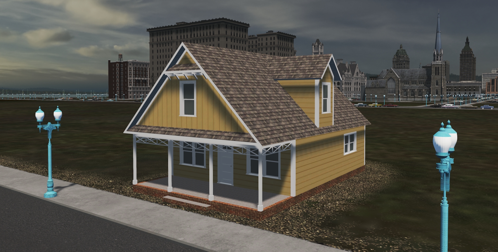 Gable Roof house