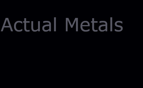 SK's Actual Metals